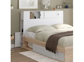 Tête de lit Orem 140 cm blanc