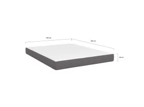 Matelas 160 x 200 cm x 20cm mémoire de f