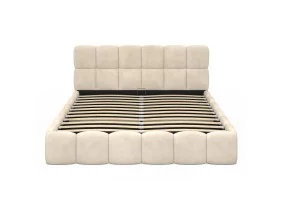 Lit coffre Bubble 160 x 200 cm velours