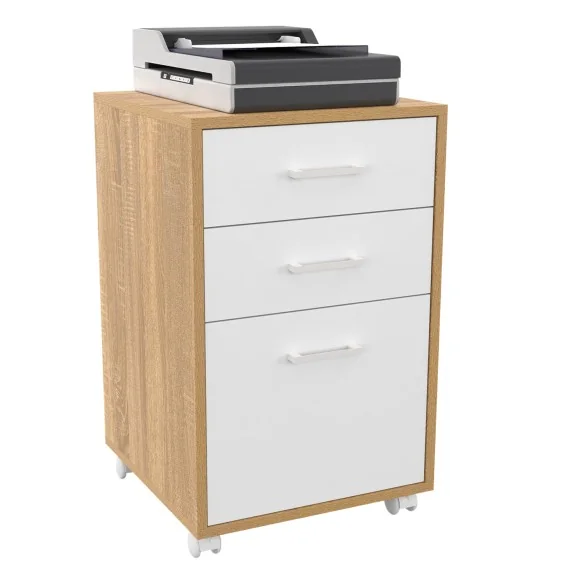Caisson bureau Jon 3 tiroirs