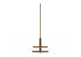 Paravent métal ajouré 150x80cm effet boi
