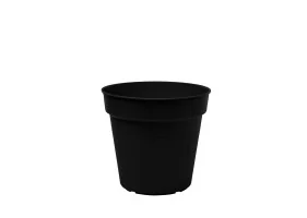 Pot de fleurs noir 150mm