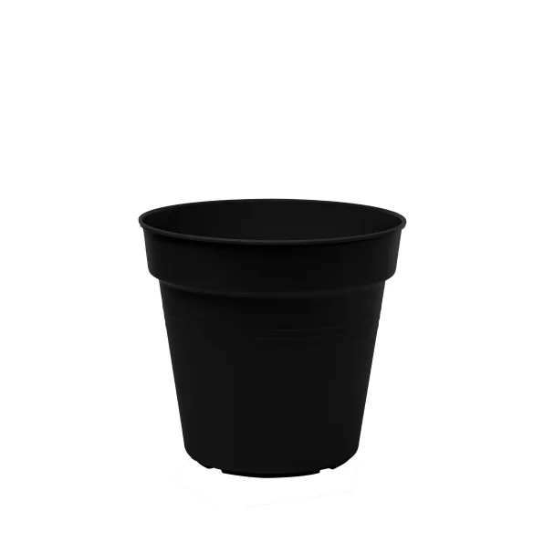 Pot de fleurs noir 350mm