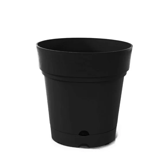 Soucoupe pot de fleurs noir 220mm