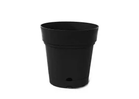 Soucoupe pot de fleurs noir 220mm