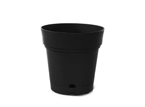 Soucoupe pot de fleurs noir 250mm