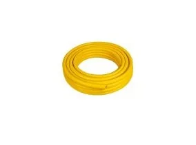 Tuyau tricoté jaune D25mm 25M