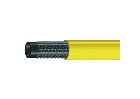 Tuyau tricoté jaune D25mm 25M